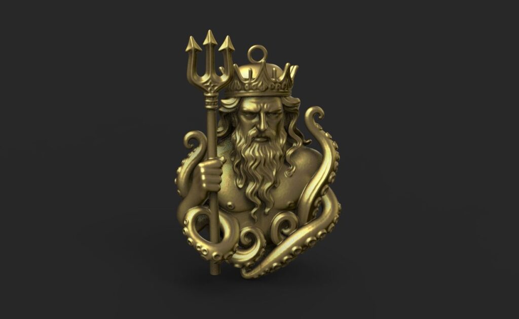 Poseidon pendant