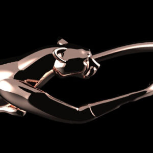 Running cheetah bracelet